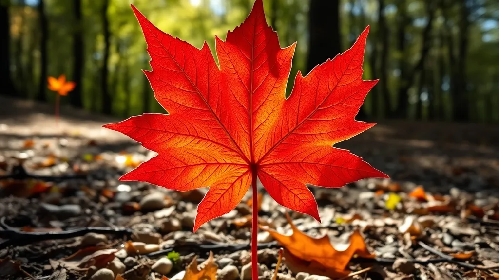 Dream symbol: canadian red maple leaf: symbolism: Symbol of Love and Affection