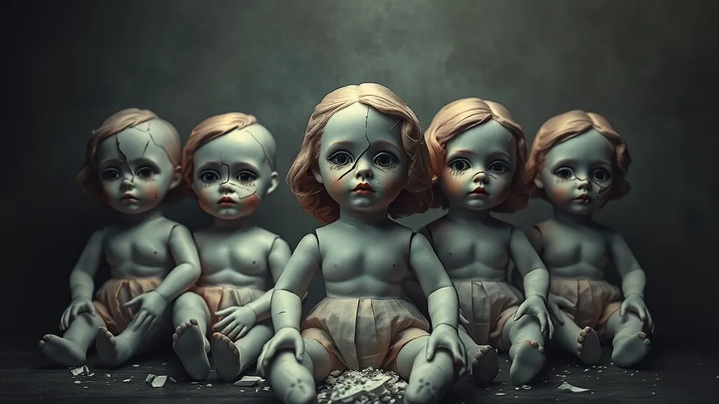 Dream symbol: dolls with defective faces: scenarios: Dream of Dolls with Faces Falling Apart