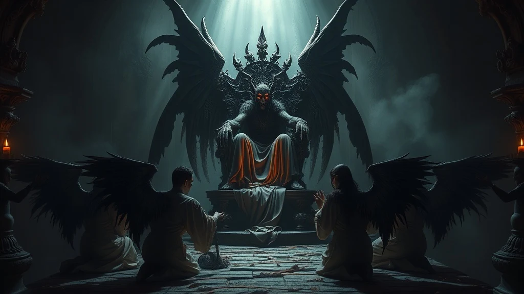 Dream symbol: fallen angels: scenarios: Dream of Fallen Angels Worshipping