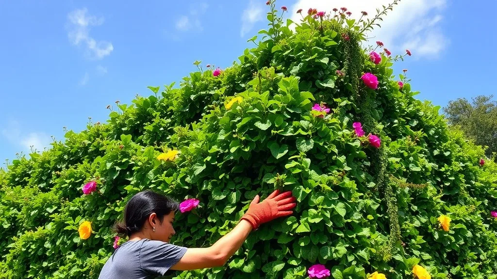 Dream symbol: green wall: scenarios: Dream of Building a Green Wall