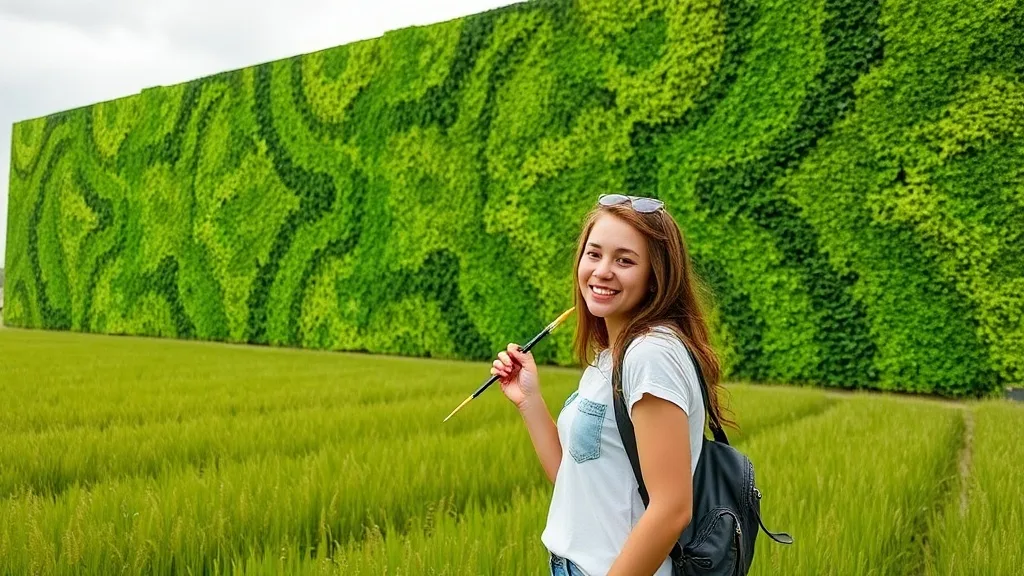 Dream symbol: green wall: symbolism: Creativity and Imagination