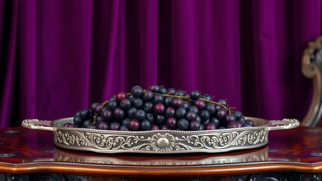 Dream symbol: purple berries: symbolism: Royalty and Nobility