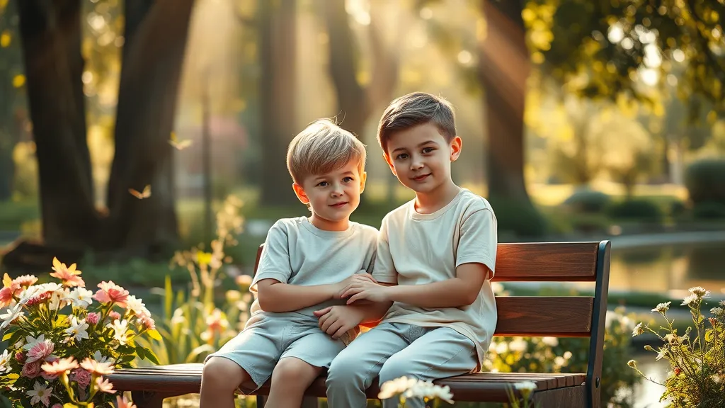 Dream symbol: two young boys: symbolism: Portrayal of Vulnerability and Trust in Relationships