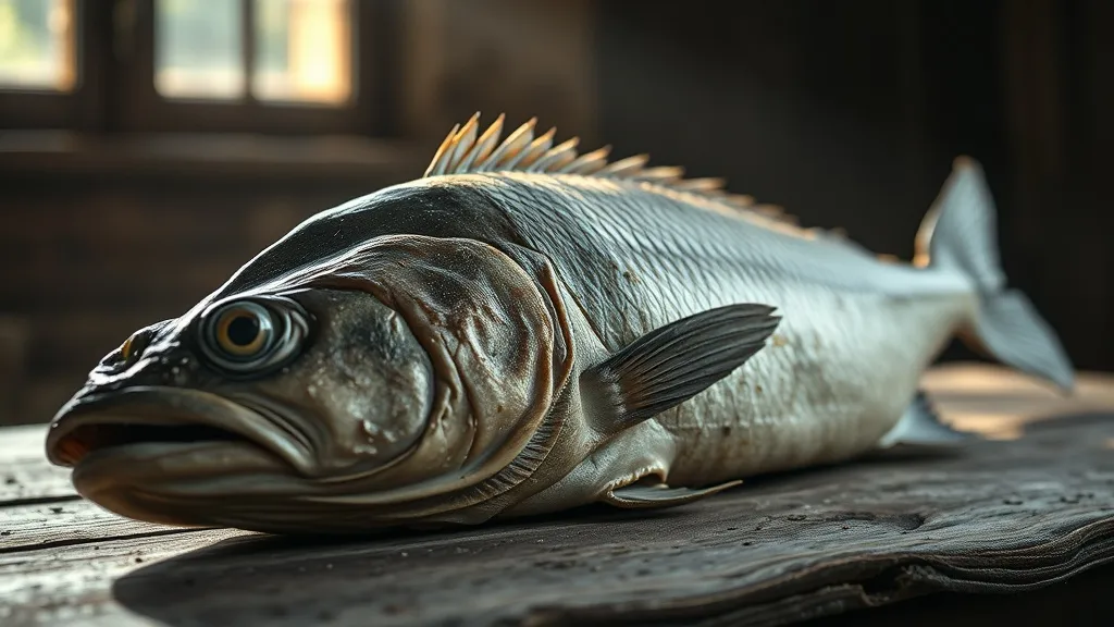 Dream symbol: large dried fish: symbolism: Resilience and Adaptability in Challenging Times