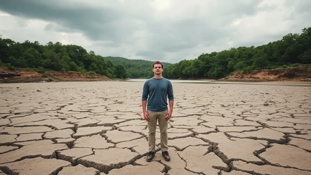 Dream symbol: dried river: symbolism: Loss of Inspiration and Creativity