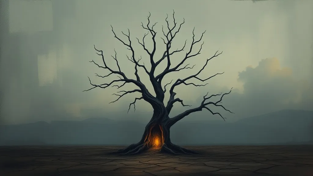 Dream symbol: dried trees: symbolism: Past Trauma and Unresolved Issues