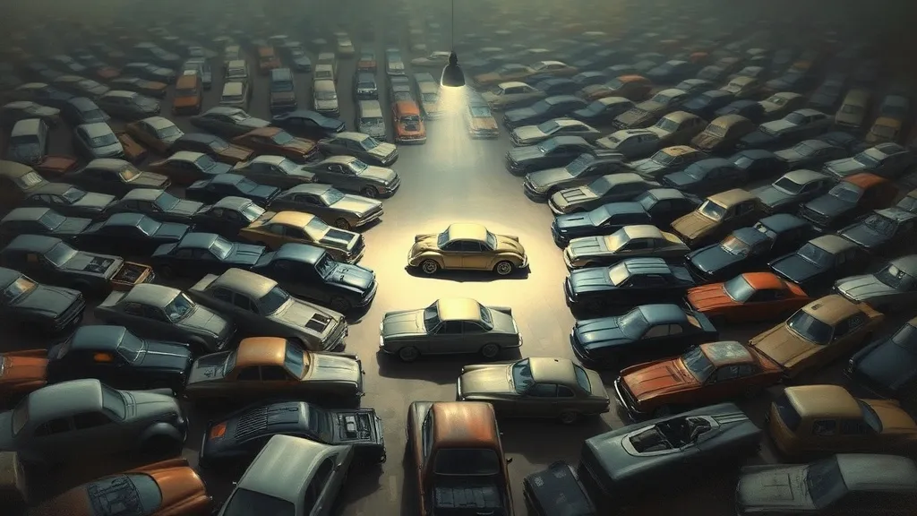 Dream symbol: motor vehicle: scenarios: Dreaming of Many Cars