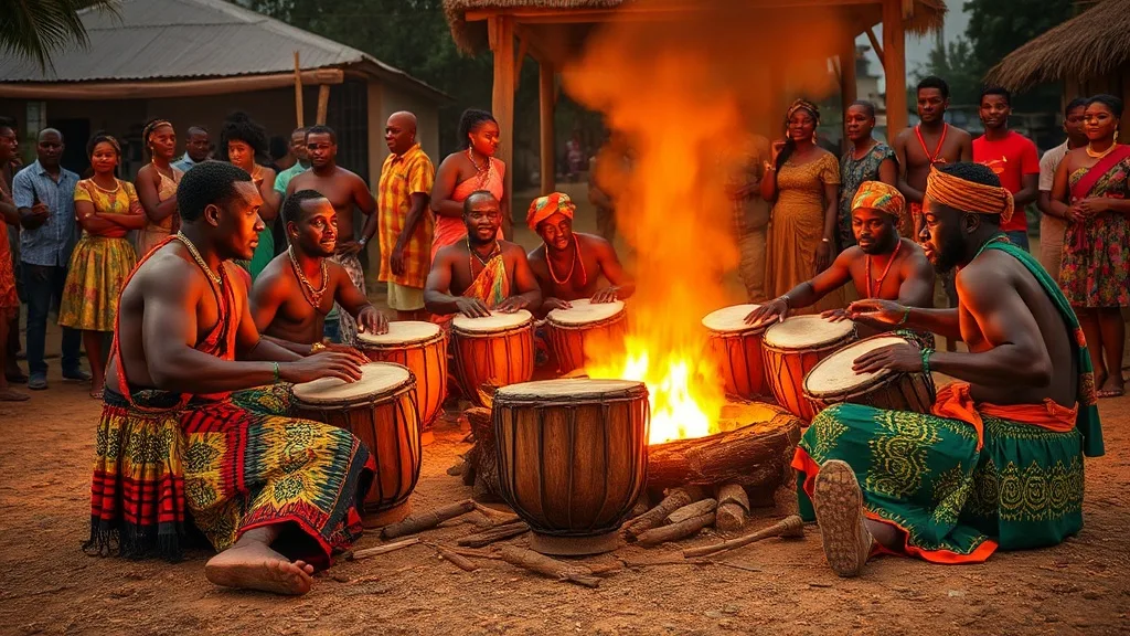 Dream symbol: african drum beats: scenarios: Dream about Drums Playing African Music