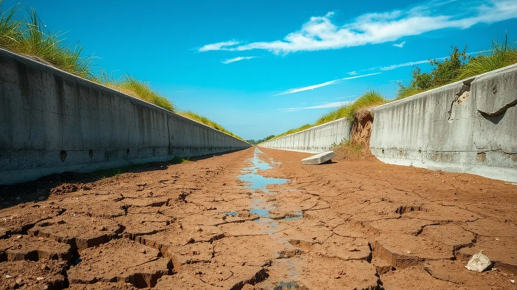 Dream symbol: dry canal: symbolism: Obstruction and Stagnation