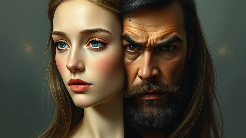Dream symbol: dual-faced woman: symbolism: Conflicting Personalities or Identities
