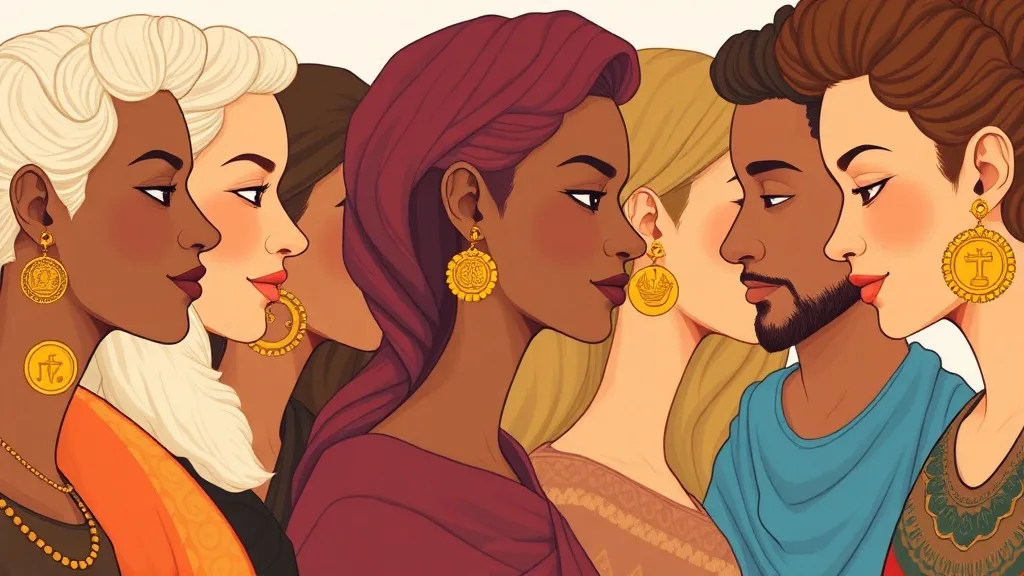 Dream symbol: gold earring: demographics: People of Different Religions