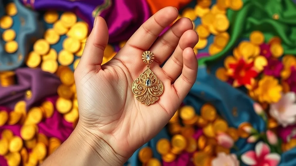 Dream symbol: gold earring: scenarios: Dream of a Gold Earring in Your Hand
