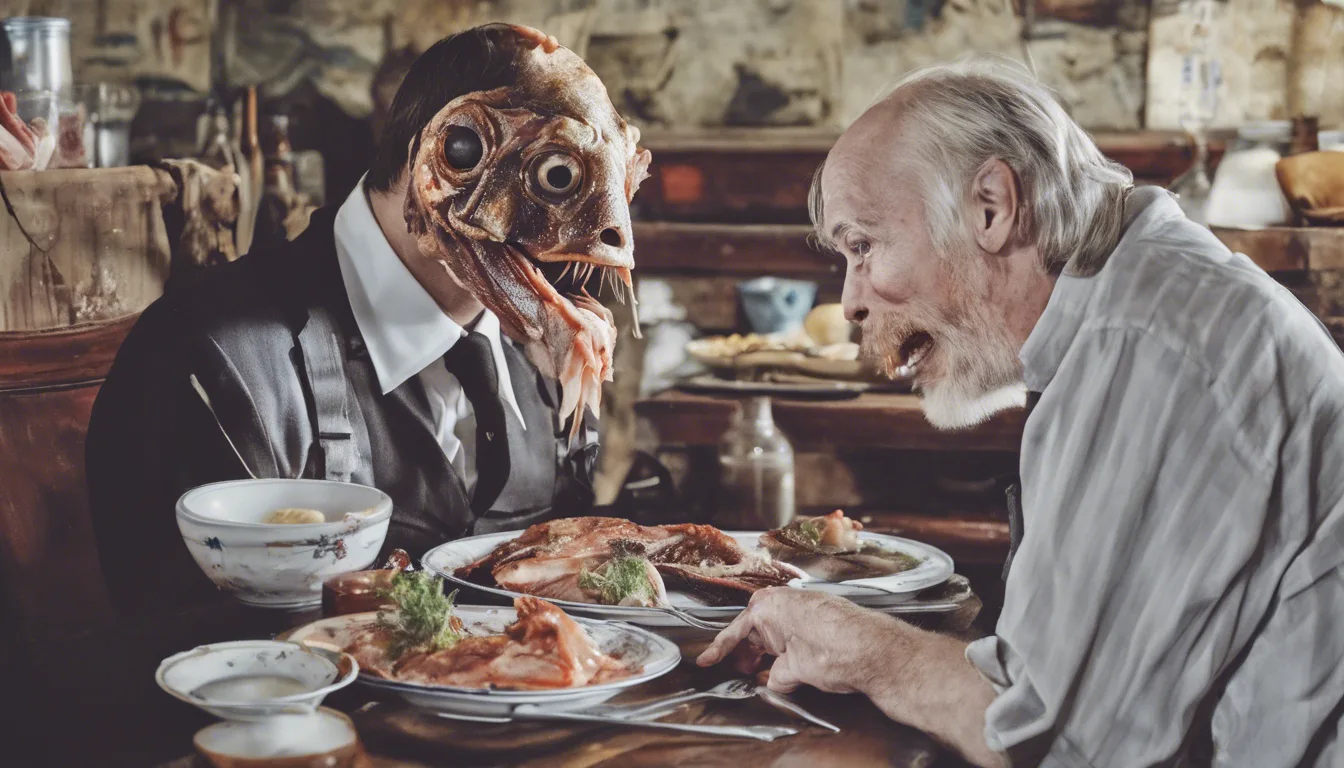Dream symbol: eating fish: scenarios: Dream of Eating Fish Head