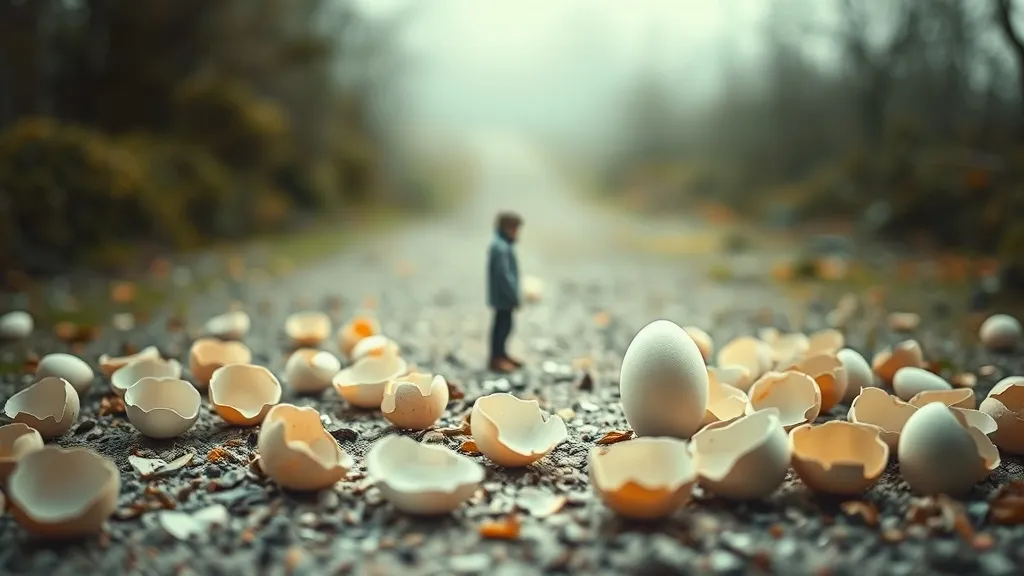 Dream symbol: eggshell: demographics: Individuals Facing Life Transitions