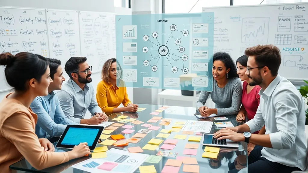 Dream symbol: elaborate plan: demographics: Marketing Experts Creating Campaigns