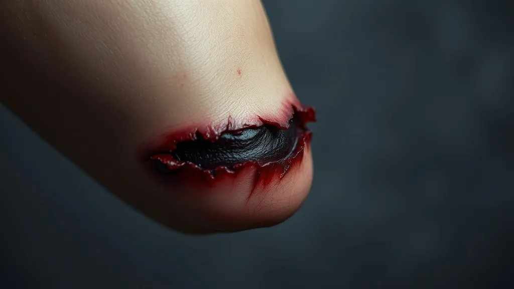 Dream symbol: cut on elbow: scenarios: Dream About a Jagged Cut on Your Elbow