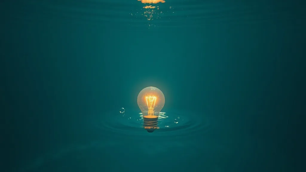 Dream symbol: electric bulb: scenarios: Dream of an Electric Bulb in Water