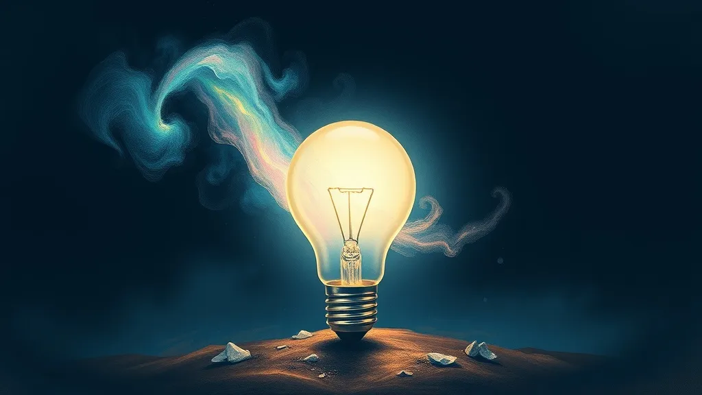 Dream symbol: electric light: scenarios: Dream about a lightbulb representing an idea
