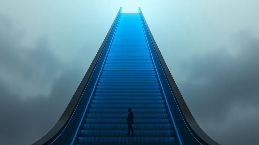 Dream symbol: electric stairs: symbolism: The Illusion of Progress