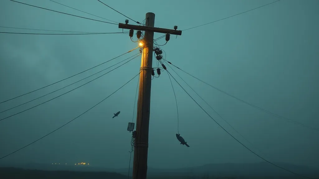 Dream symbol: electricity pole: symbolism: Receiving External Influence
