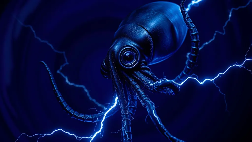 Dream symbol: electrified squid: symbolism: Uncontrolled Emotions and Instincts
