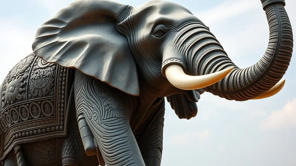 Dream symbol: elephant statue: demographics: Individuals Seeking Power and Strength