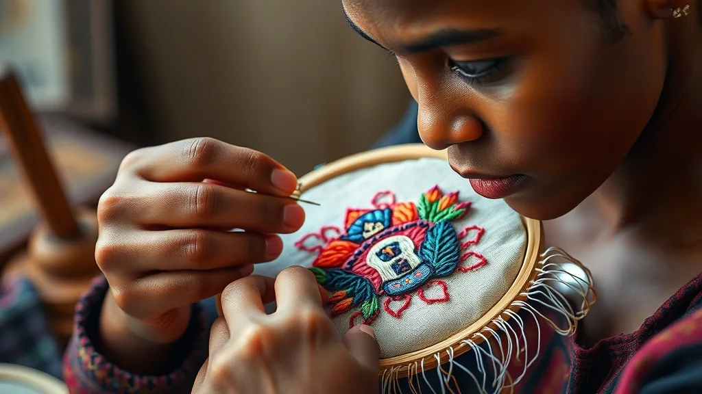 Dream symbol: embroidery: demographics: Artists and Designers