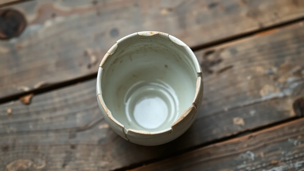 Dream symbol: empty cup: symbolism: Broken Promises