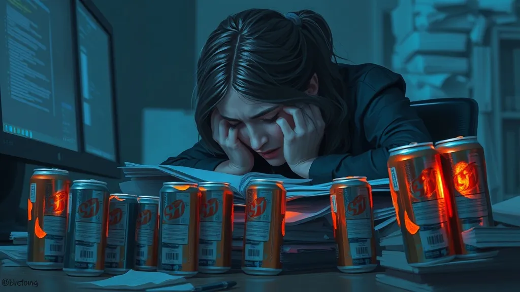 Dream symbol: energy drinks: symbolism: Overwhelm and Feeling Overburdened