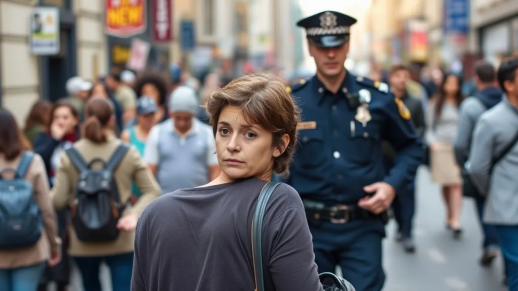 Dream symbol: following presence: scenarios: Dream of Being Followed by a Police Officer