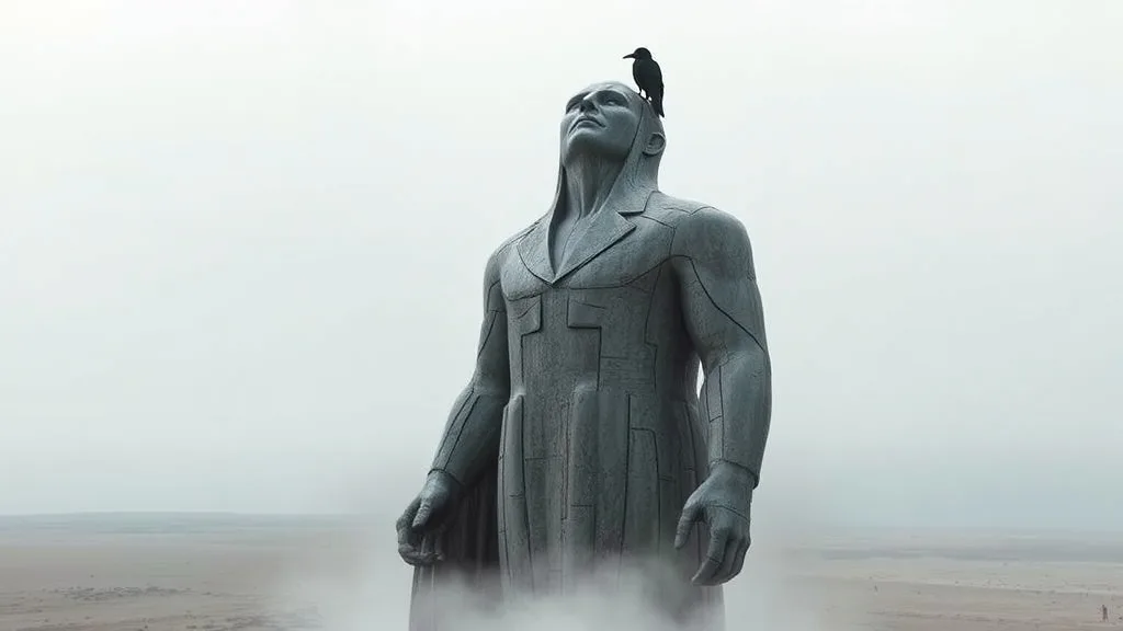 Dream symbol: gray statue: symbolism: The Shadow Self