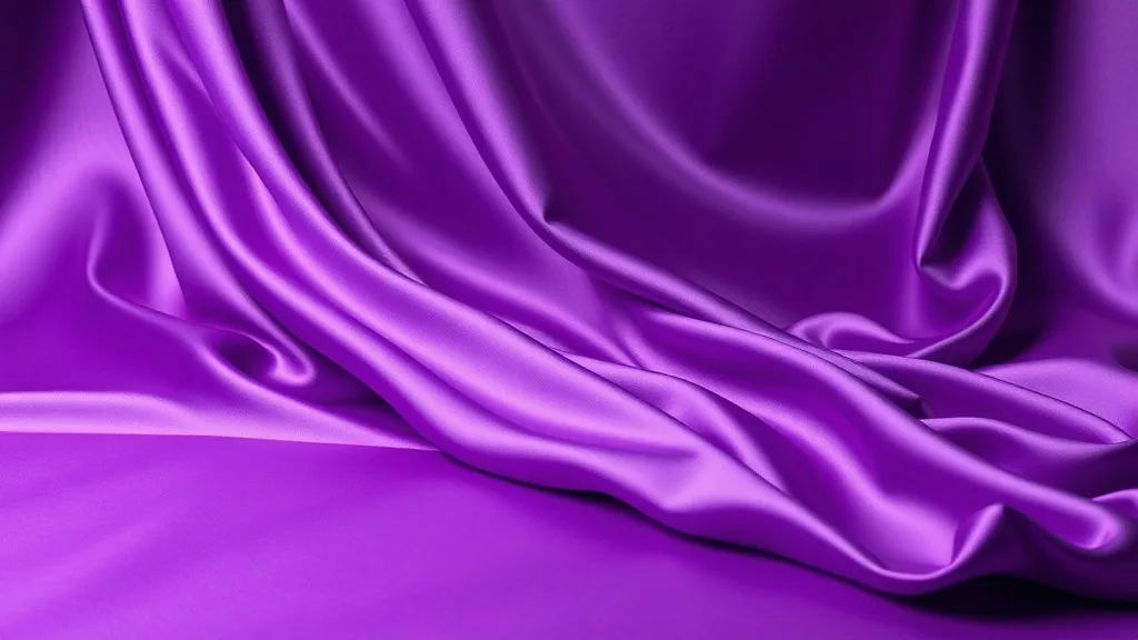 Dream symbol: purple satin fabric: intro