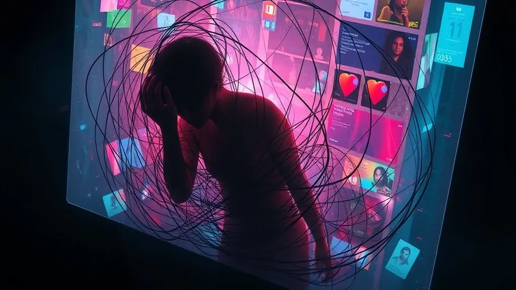 Dream symbol: tangled in screen: symbolism: Digital Addiction and Dependence