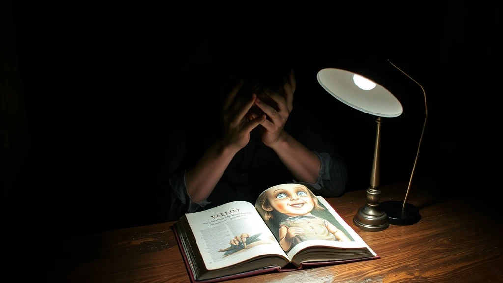 Dream symbol: evil dolls: scenarios: Dream of an Evil Doll in a Book