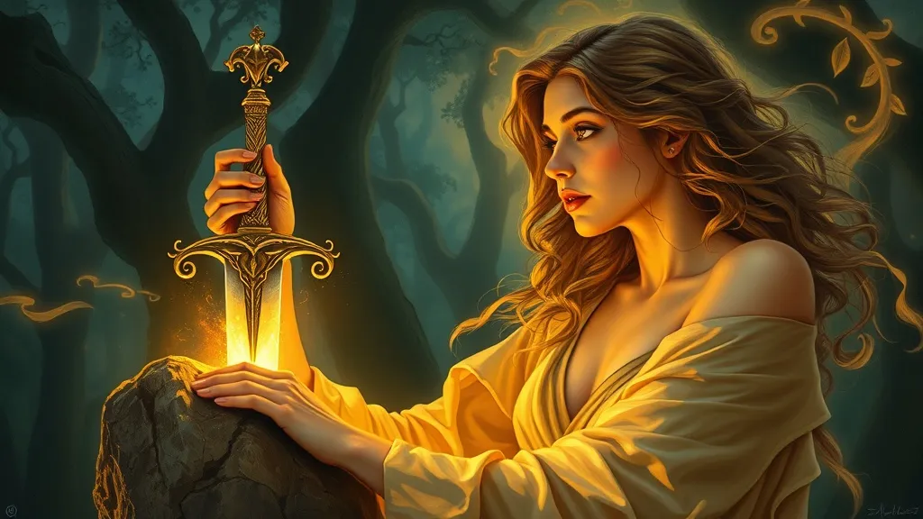 Dream symbol: excalibur: scenarios: Dream of Excalibur's magical properties