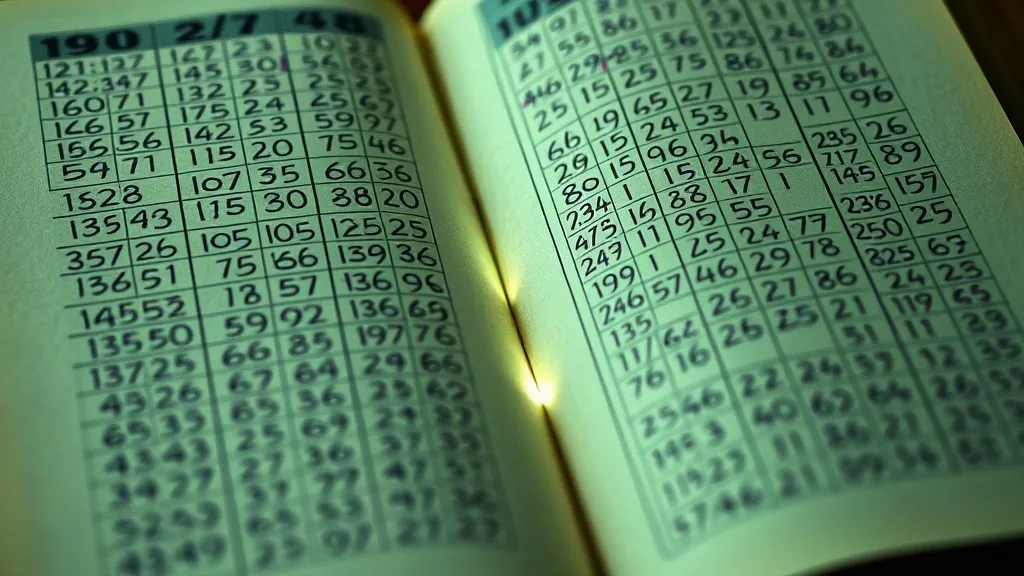 Dream symbol: exercise book: scenarios: Dream about an exercise book filled with numbers