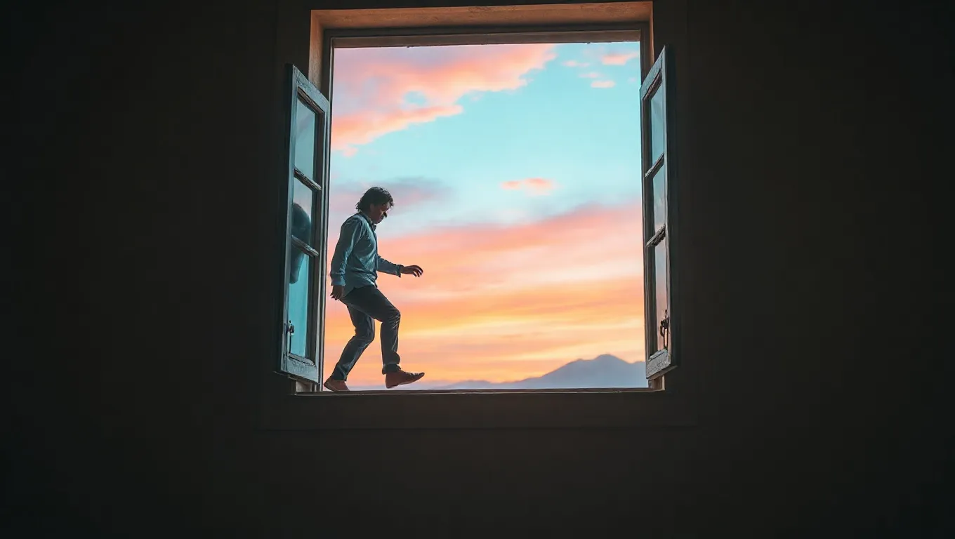 Dream symbol: exit from dream: scenarios: Dream about Exiting Through a Window Dream symbol: exit from dream: scenarios: Dream about Exiting Through a Window