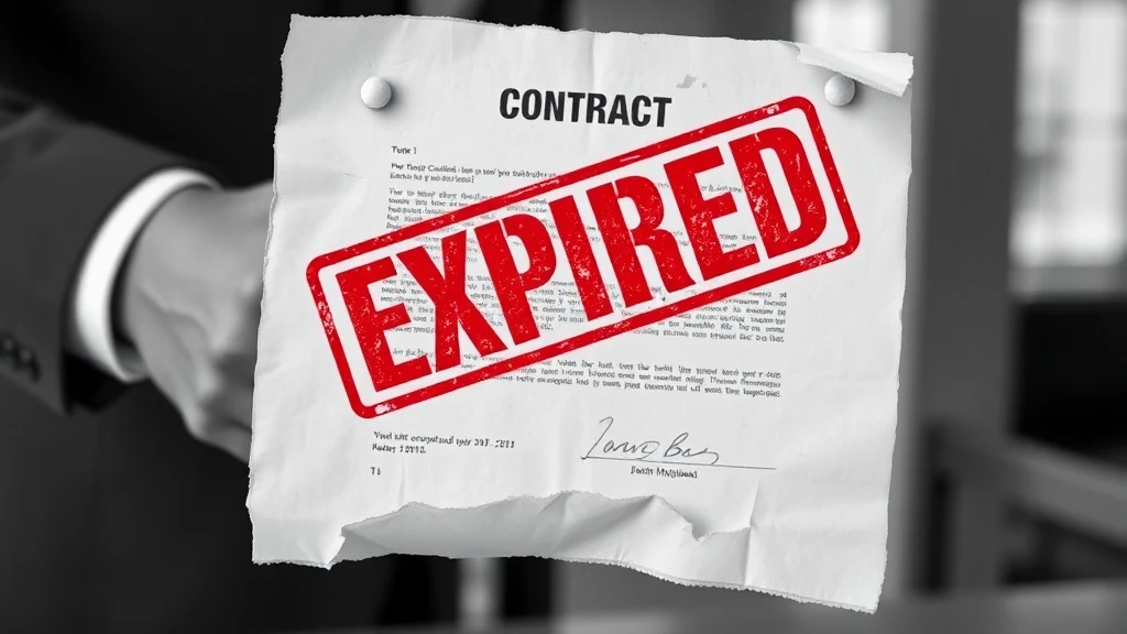 Dream symbol: expiration: scenarios: Dream of expired contract