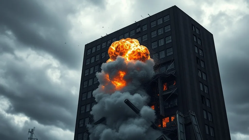 Dream symbol: exploding buildings: symbolism: Repressed Anger