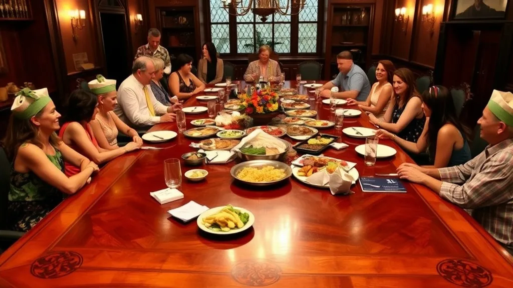 Dream symbol: large beautiful table: demographics: Dreamers Exploring Themes of Abundance and Hospitality