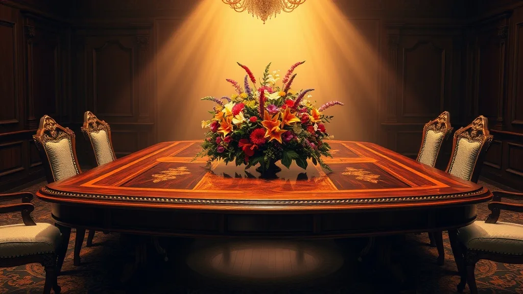 Exploring the Dream Symbolism of a Large Beautiful Table