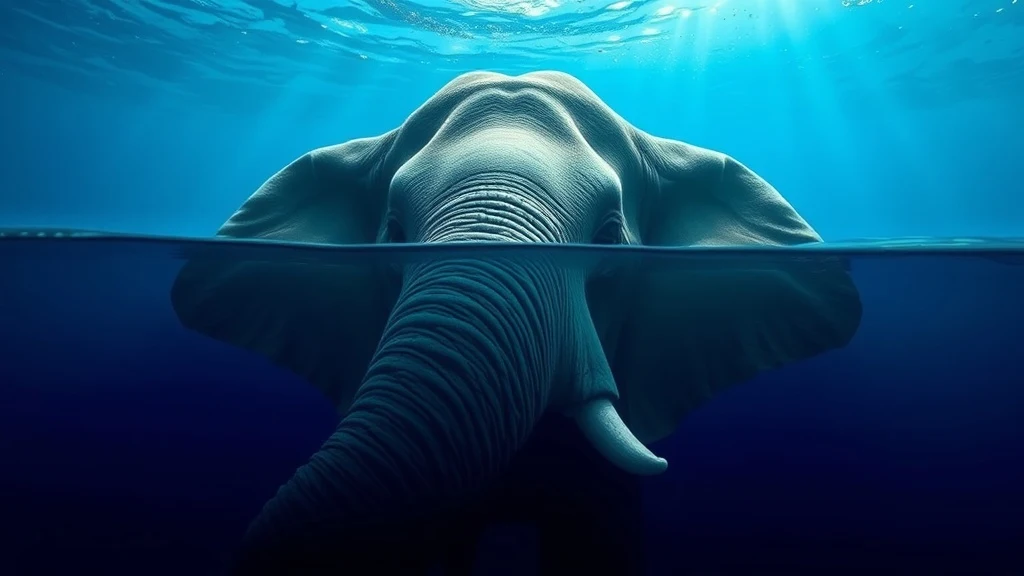 Dream symbol: elephant head: scenarios: Dream of an Elephant Head in the Sea