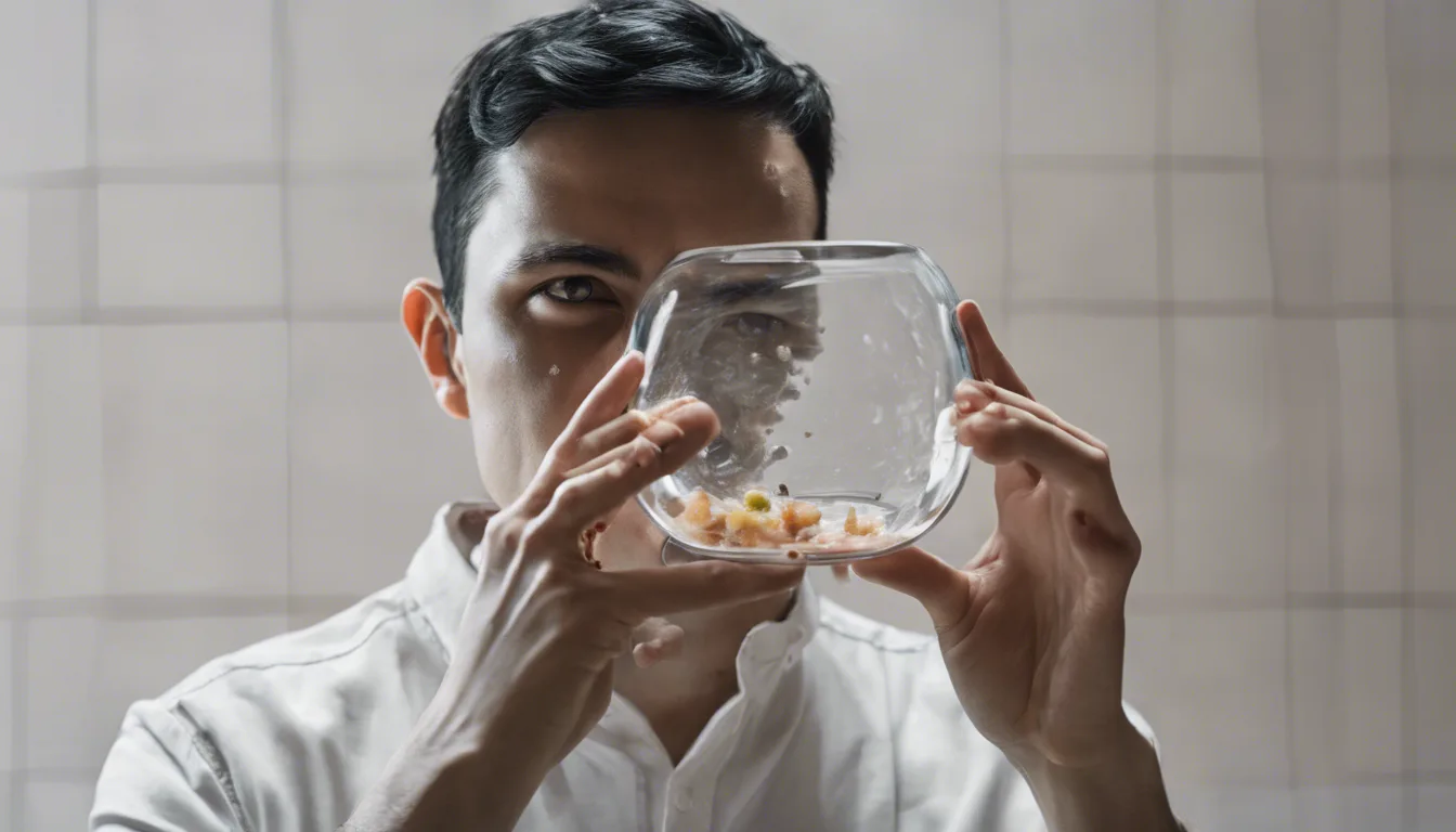 Dream symbol: eating glass: symbolism: Loss of Control