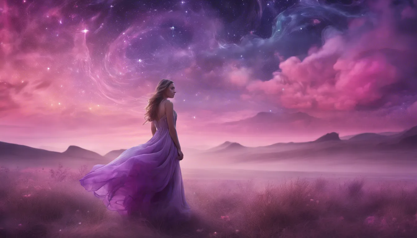 Dream symbol: purple and pink colors: intro