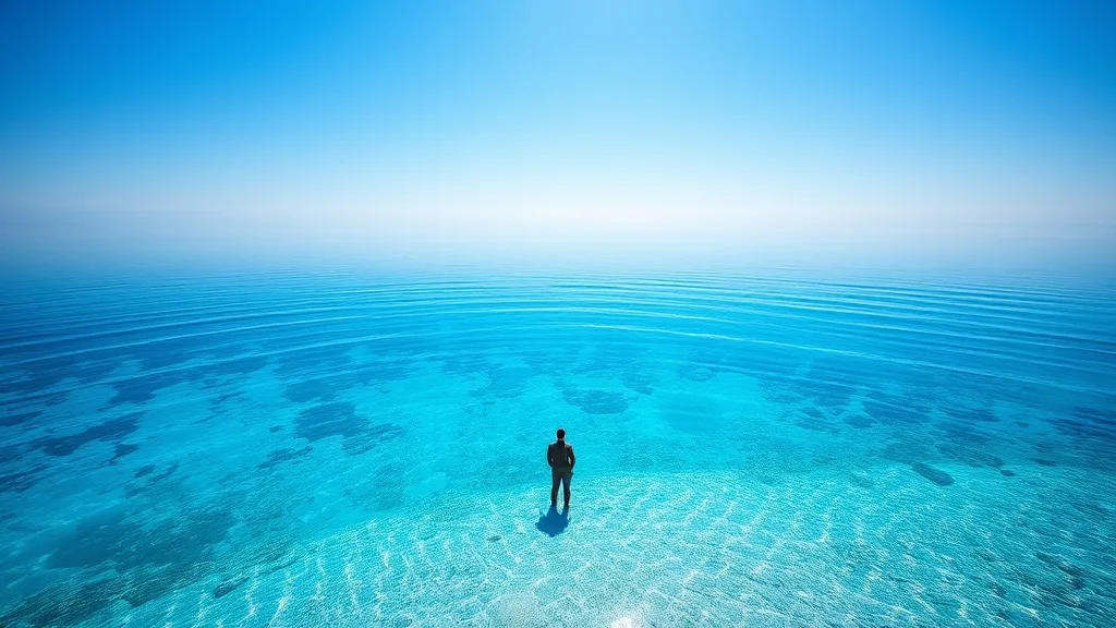 Dream symbol: deep lagoon: scenarios: Dream of a serene deep lagoon