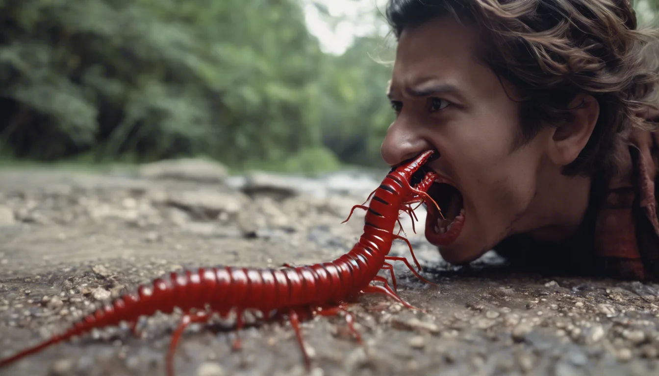Dream symbol: centipede: scenarios: Dream of Centipede Crawling Out of Your Mouth