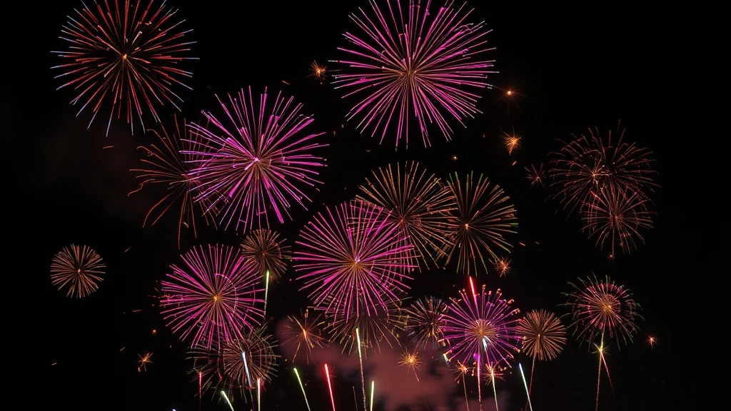 Dream symbol: looking upwards: scenarios: Dream of Looking Up at a Fireworks Display