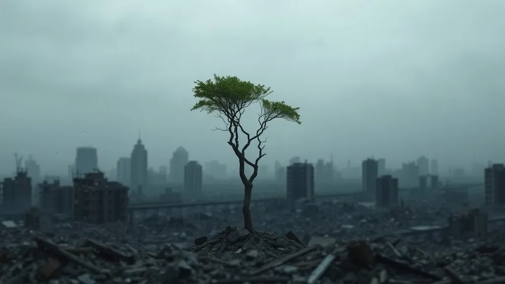 Dream symbol: explosion aftermath: scenarios: Dreaming About a City in Ruins After an Explosion
