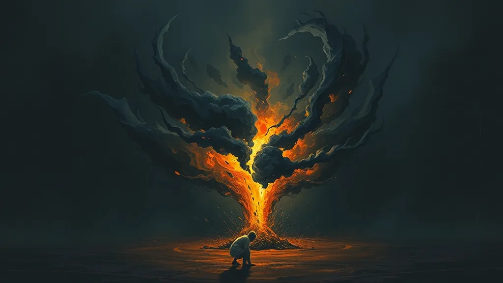 Dream symbol: explosive: symbolism: Loss of Control and Powerlessness