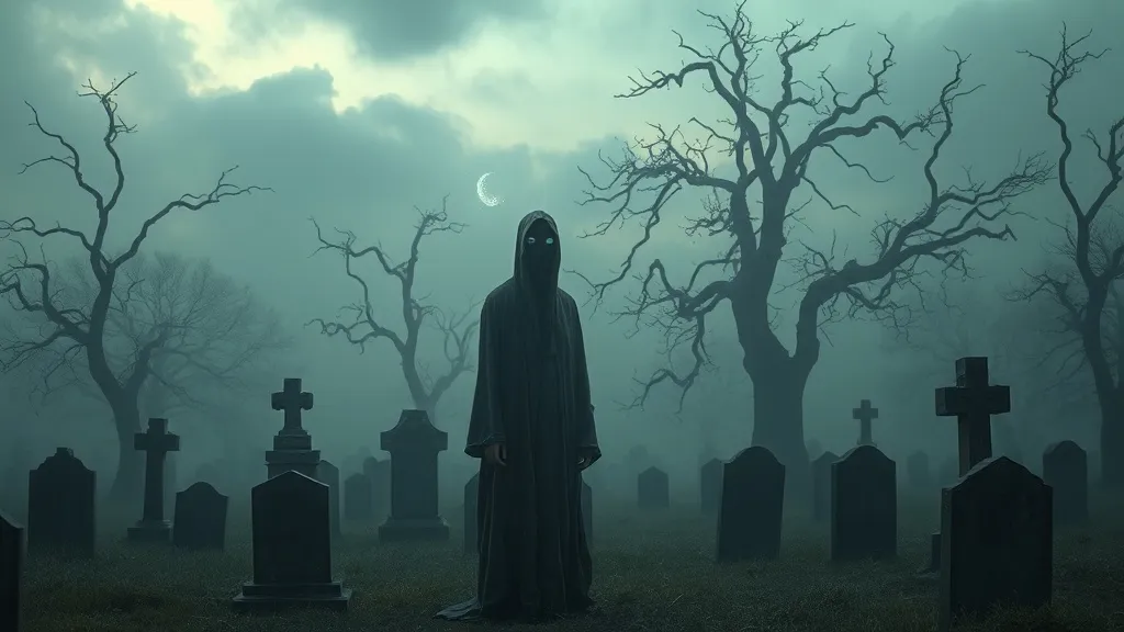 Dream symbol: eyeless figure: scenarios: Dream about an Eyeless Figure in a Cemetery
